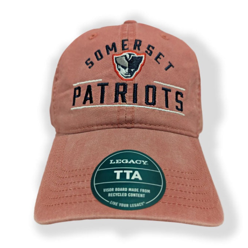 Somerset Patriots Ladies Terra Twill Unstructured Low Profile Fit with Slide Buckle Cap.