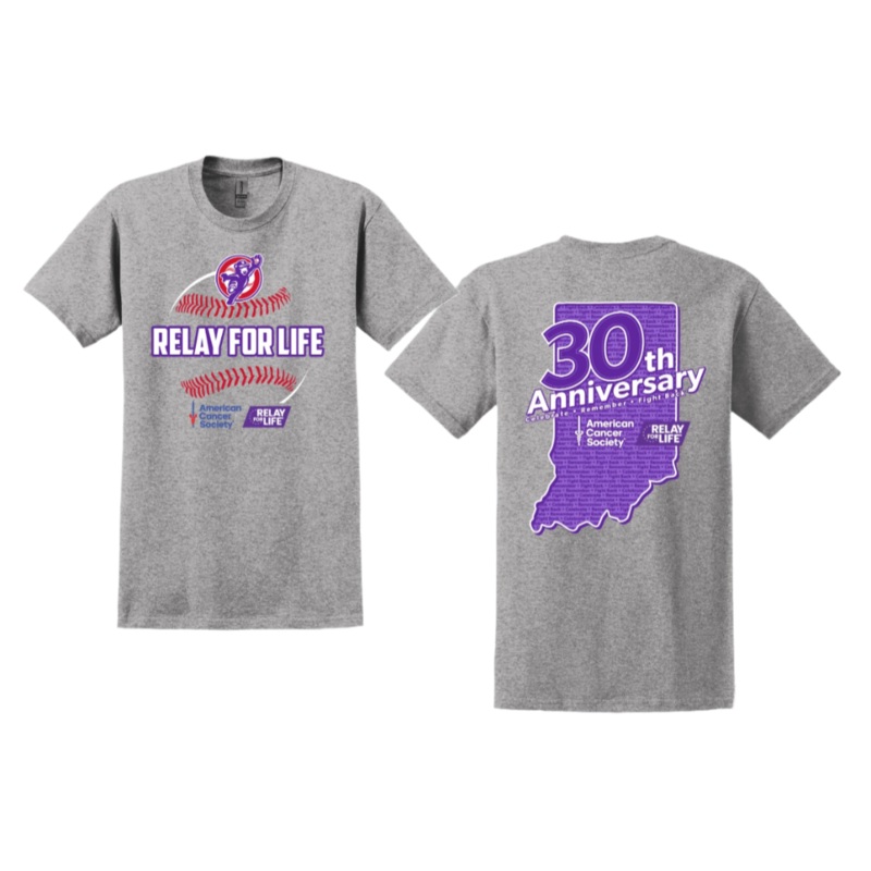 South Bend Cubs 2025 Relay For Life T-Shirt
