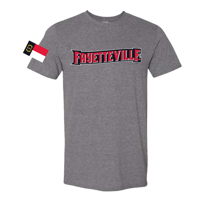 Fayetteville Woodpeckers Bimm Ridder Road Letting T-shirt