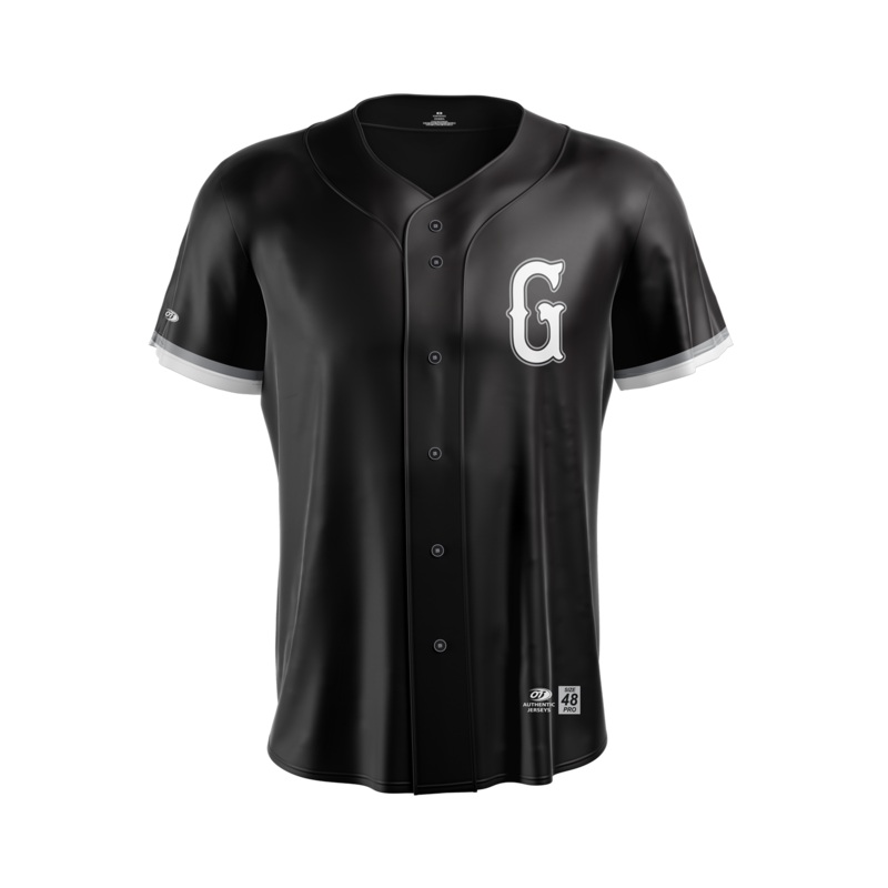 Greenville Drive OT Sport Black Authentic Jersey with G Logo