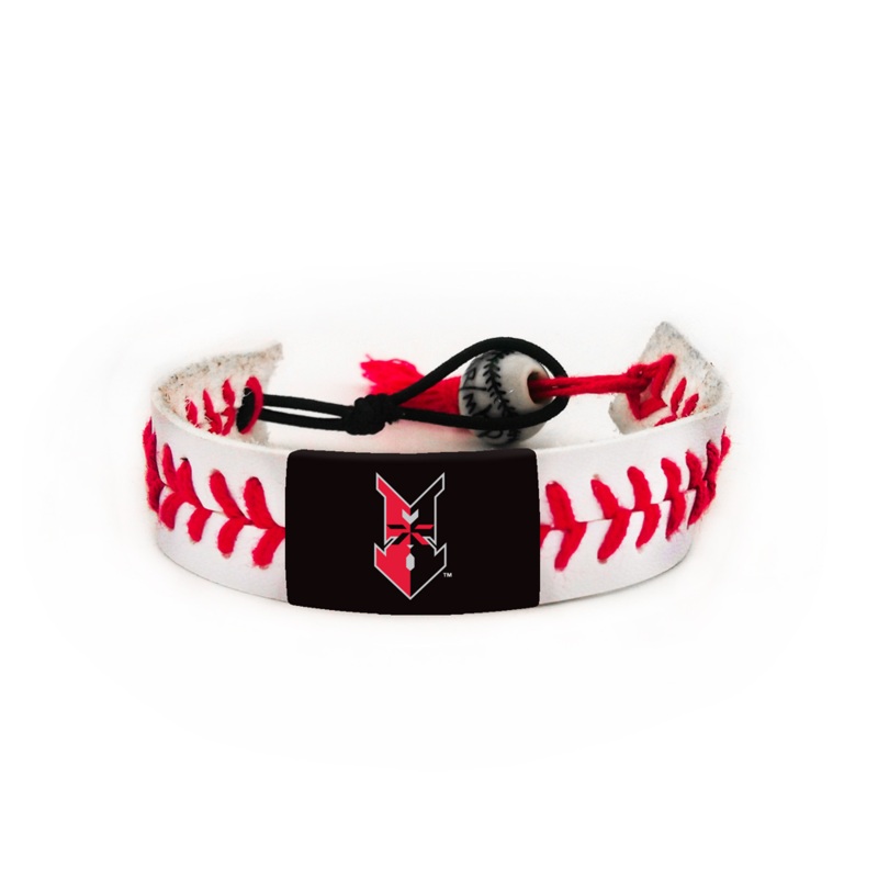 Indianapolis Indians Black Road Baseball Bracelet