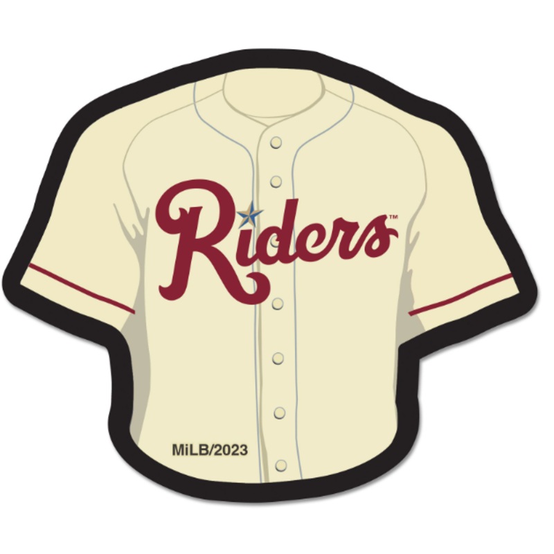 Jersey Riders Pin