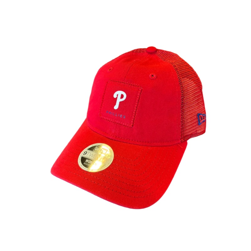 New Era Women’s 9Twenty Philadelphia Phillies Red Square Patch Hat