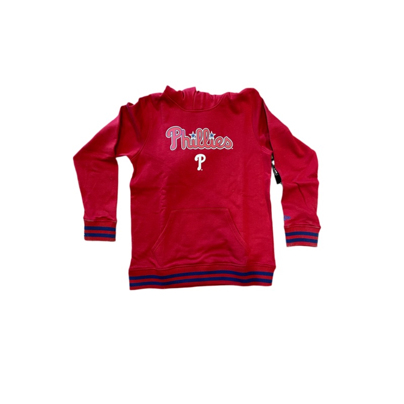 New Era Youth Red Phillies Hoodie