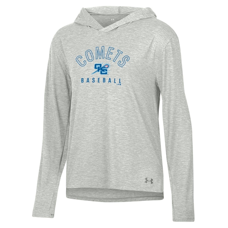 OKC Comets Women’s UA Grey Home Lightweight Hoodie