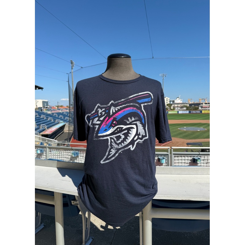 Pensacola Blue Wahoos Clobberfish Tee