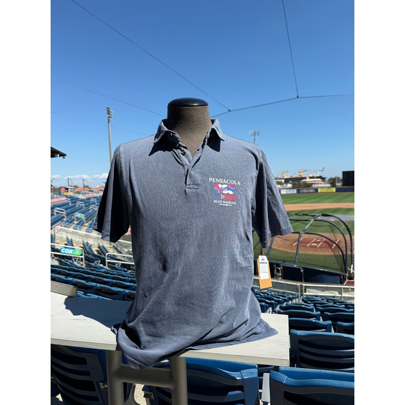 Pensacola Blue Wahoos Coastal Color Polo