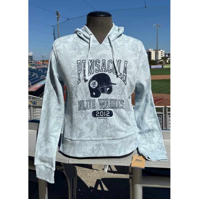 Pensacola Blue Wahoos Maddie Floral Hoodie