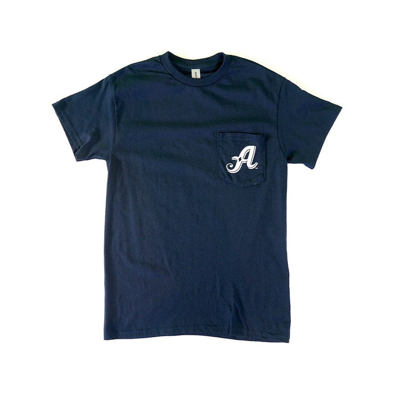 Reno Aces Navy ‘A’ Pocket Tee