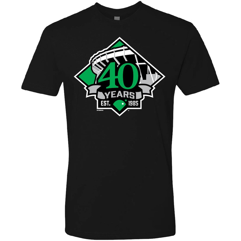 Richmond Flying Squirrels Diamond 40th Anniversary Tee