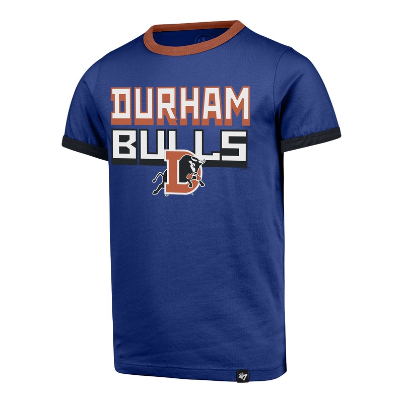 Durham Bulls 47 Brand Youth Jump Up Change Up Tee