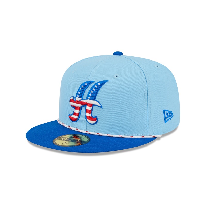 Hartford Yard Goats New Era Stars & Stripes ’25 Fitted Cap