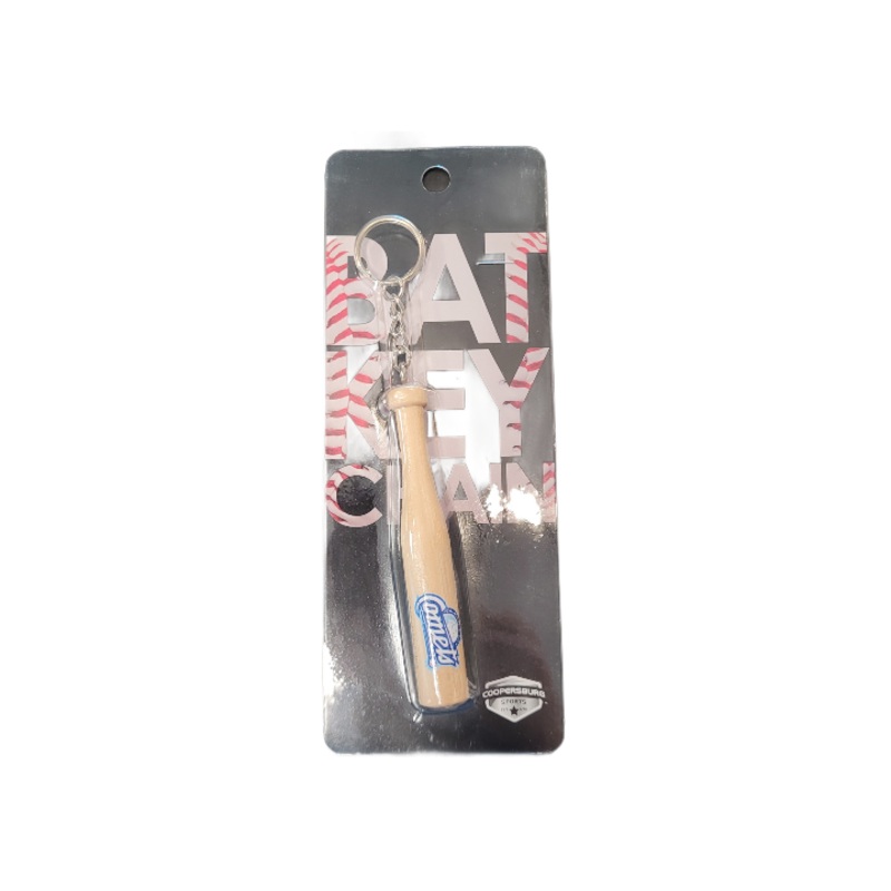 OKC Comets Natural Mini Bat Keychain