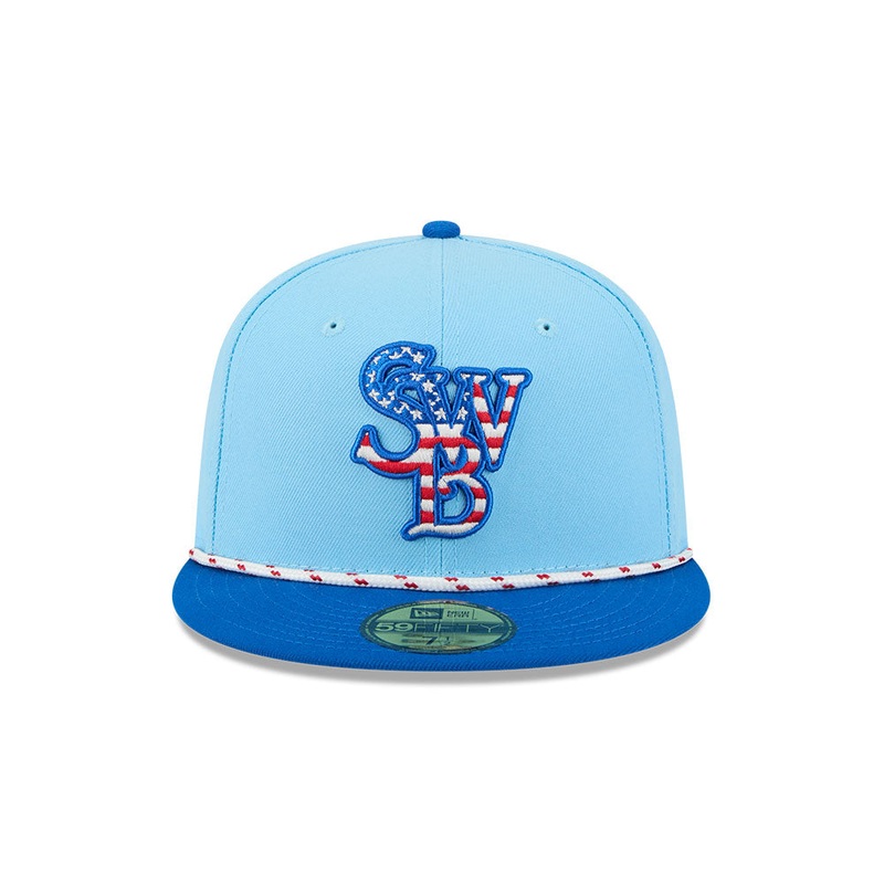 Scranton Wilke’s-Barre RailRiders 59Fifty 2025 Fourth of July Cap
