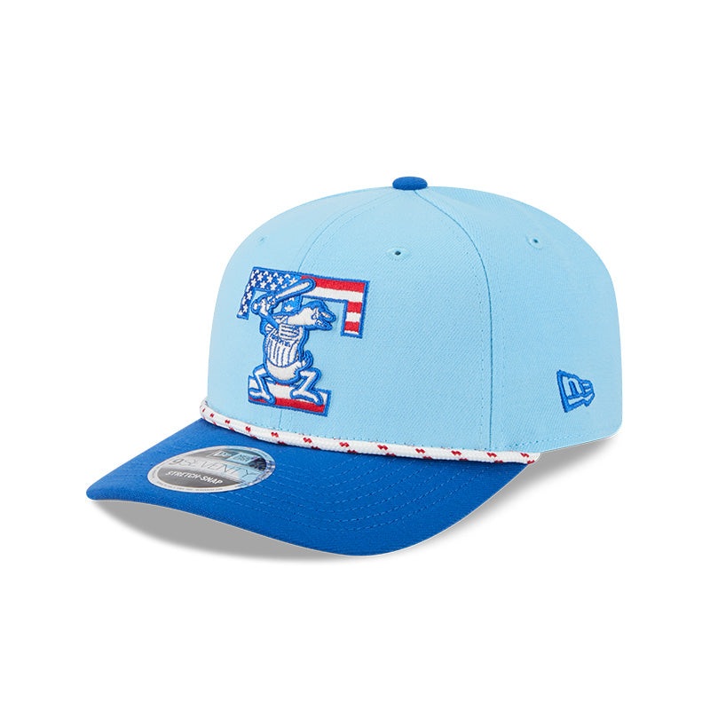 Toledo Mud Hens New Era Stars & Stripes 9Seventy Stretch Snap Cap