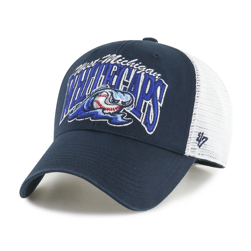 West Michigan Whitecaps ’47 Keystone Mesh Back Navy Cap