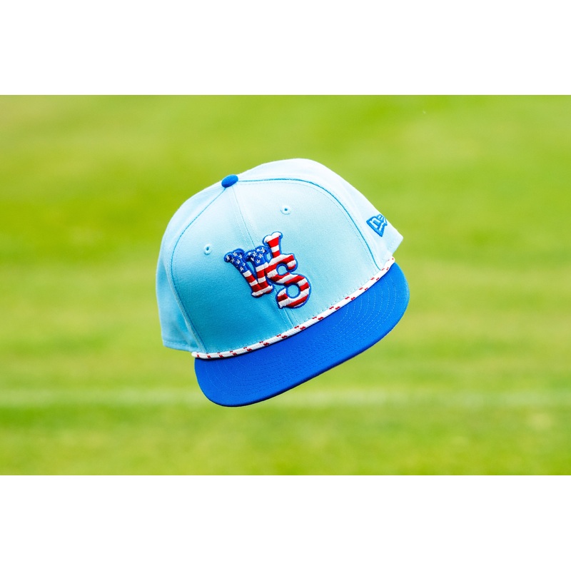 Winston-Salem Dash 2025 New Era Fourth of July 59FIFTY Fitted Cap