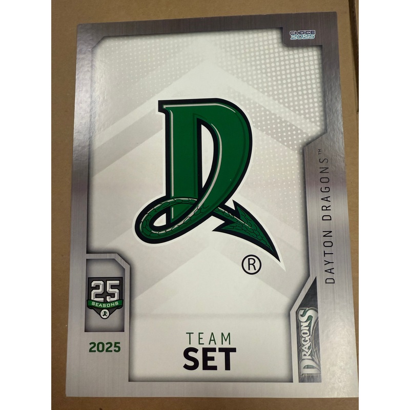 2025 Dayton Dragons Team Set
