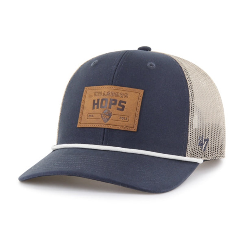 ’47 Brand Trundle Rope Trucker Cap, Hillsboro Hops