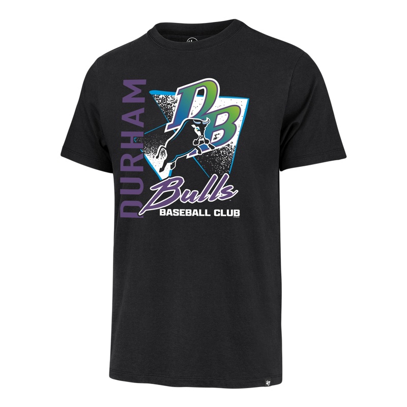Durham Bulls 47 Brand Side Arm Franklin Tee