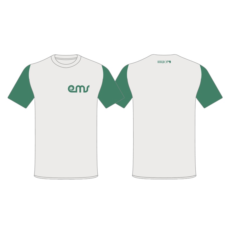 Eugene Emeralds Baseballism Vintage Ems T-Shirt