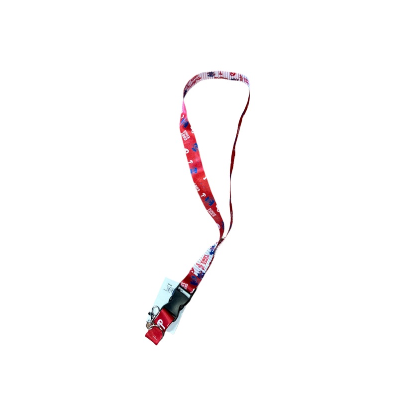 Philadelphia Phillies Pinstripe and Logo lanyard