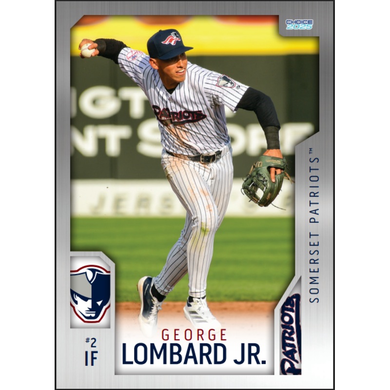 Somerset Patriots 2025 Team Baseball Card Set
