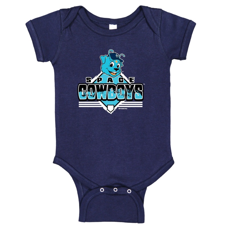 Sugar Land Space Cowboys Bimm Ridder Infant Onesie Marino