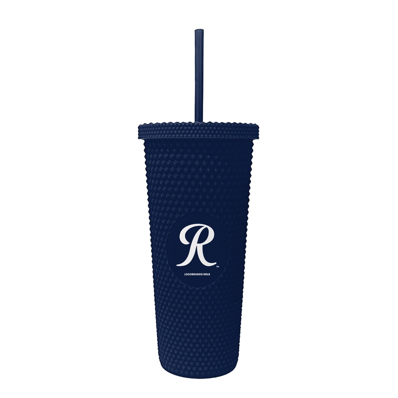 Tacoma Rainiers 24oz Navy Studded Tumbler