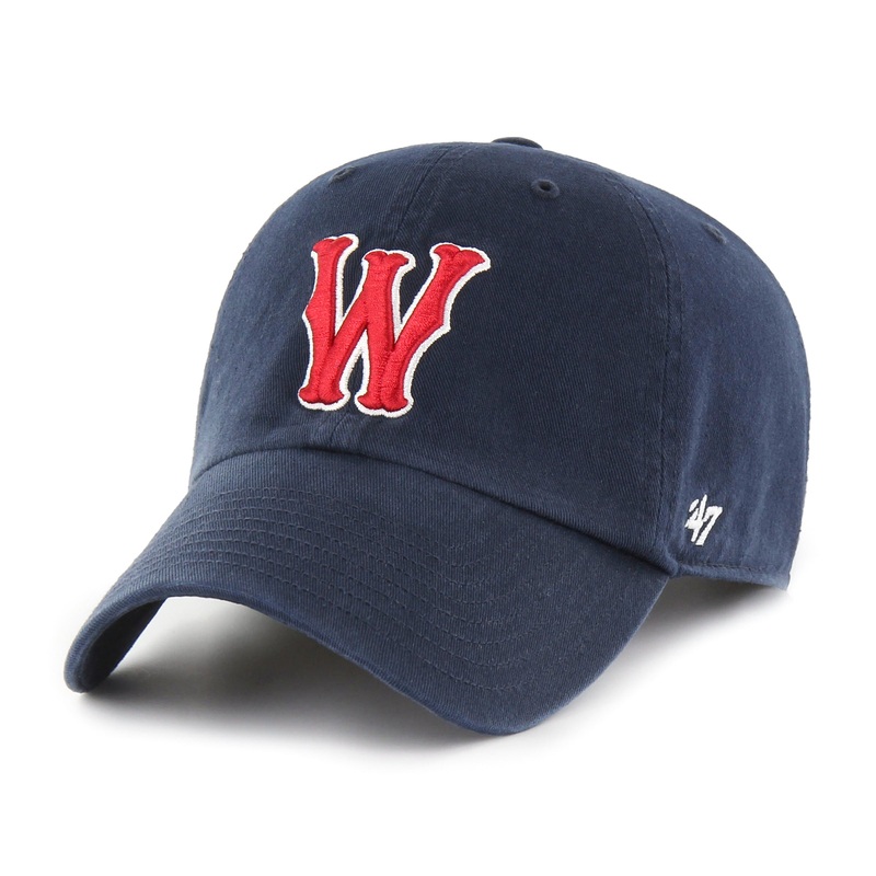 Worcester Red Sox Navy Classic Clean Up