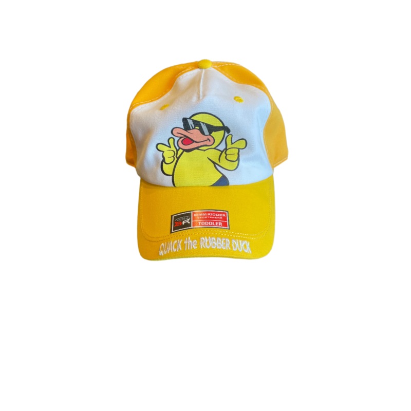 Yellow Quack the duck Bimmridder toddler hat