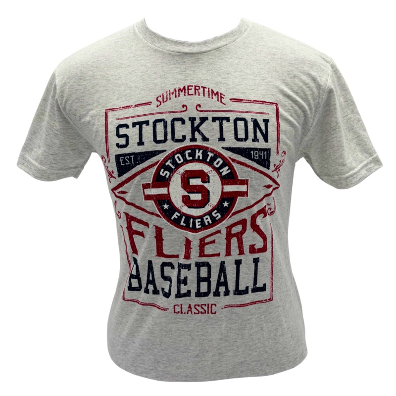 108 Stitches Stockton Fliers T-Shirt