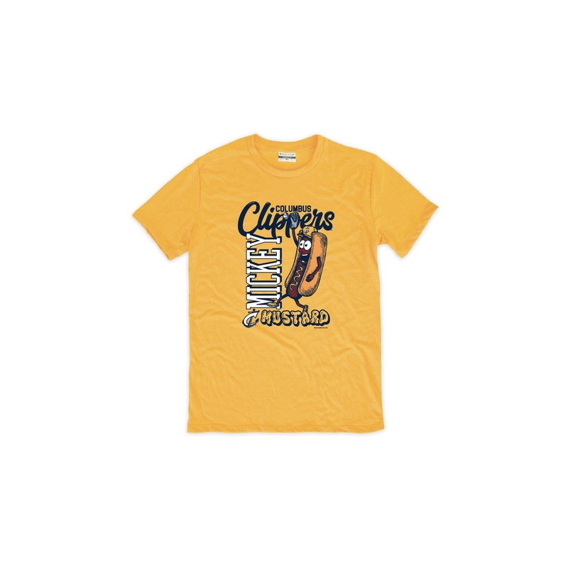 Columbus Clippers Where I’m From Youth Mickey Mustard Tee 2025