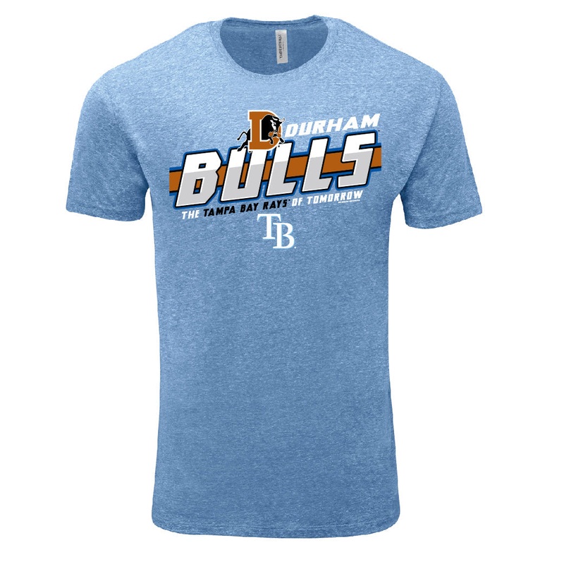 Durham Bulls Heather Navy Collab Tee