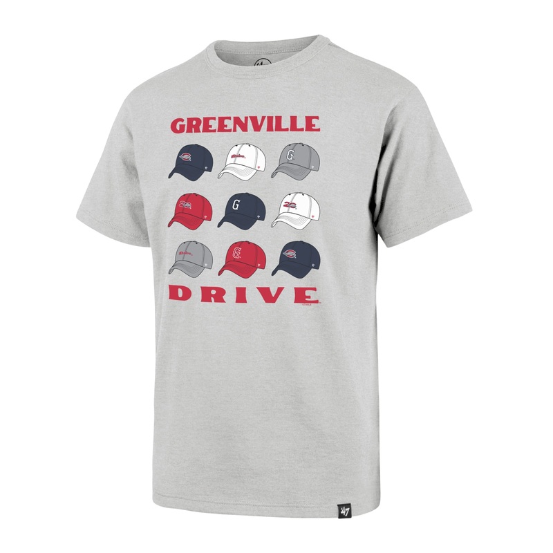 Greenville Drive 47 Brand Youth Cap Off Franklin Tee