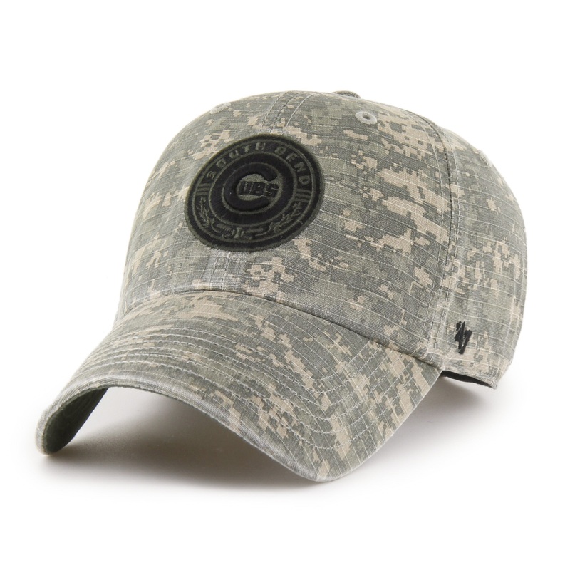 South Bend Cubs Adjustable ’47 Brand OHT Camo Cap