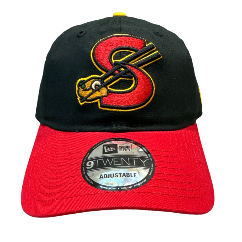 Springfield Cashew Chickens New Era 9TWENTY – Black/Red/Gold ’25