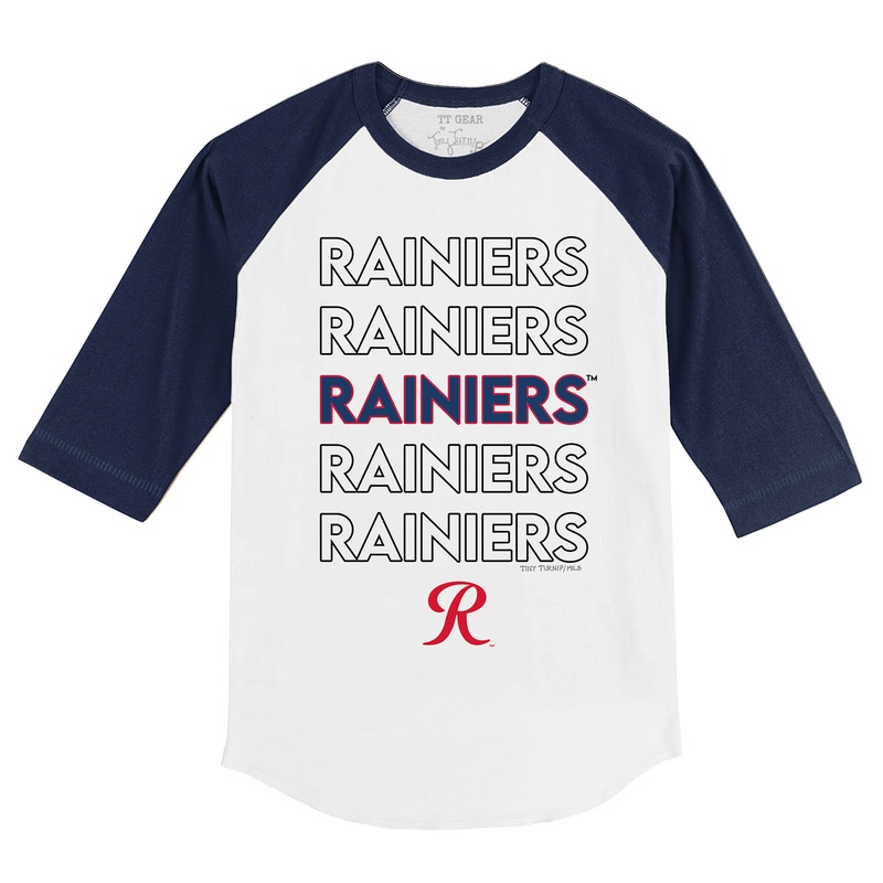 Tacoma Rainiers Toddler Stacked Raglan