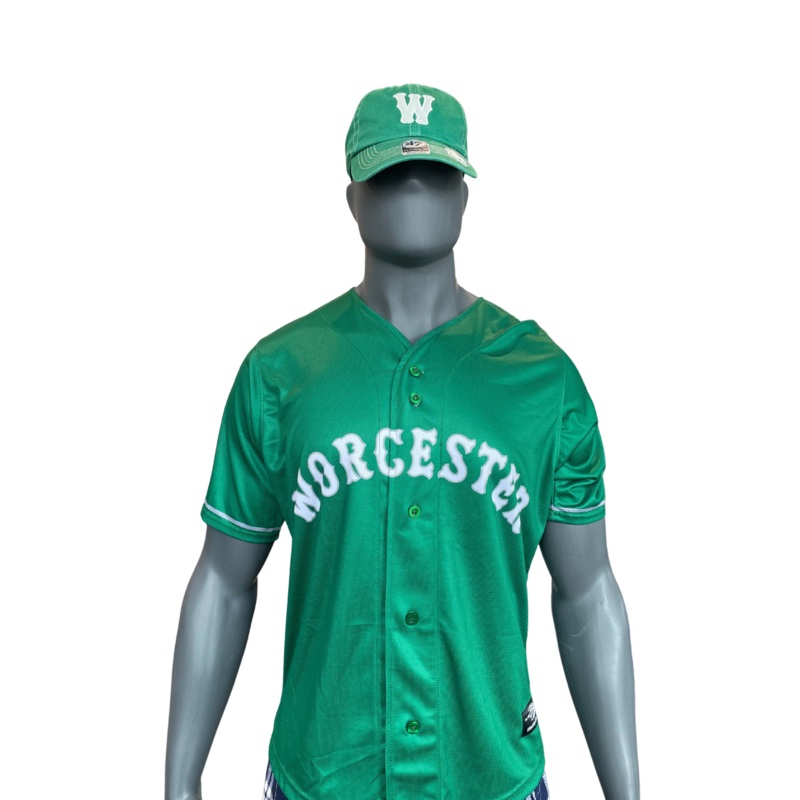 Worcester Red Sox Green Worcester Replica Jersey