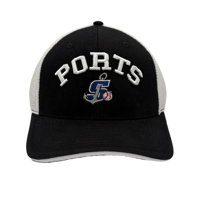Bimm Ridder Black and White Ports Snapback