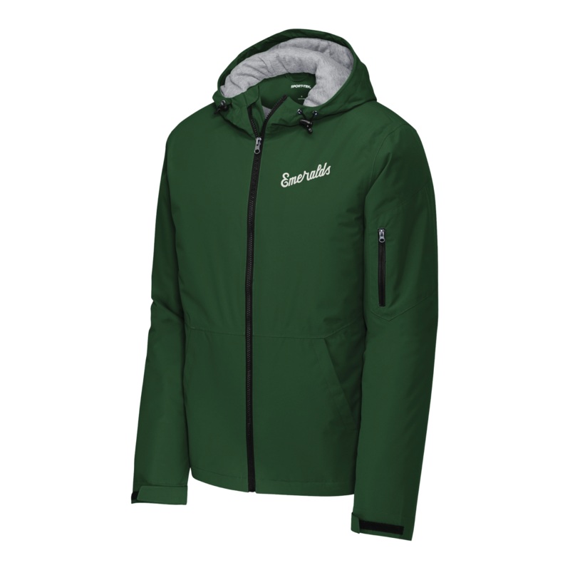 Eugene Emeralds Green Rain Jacket