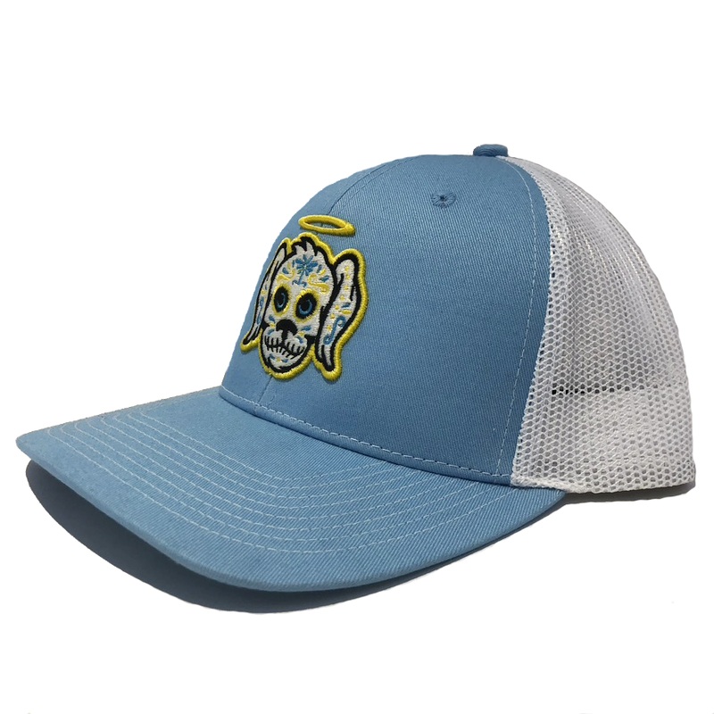Perros Santos Light Blue Snapback Cap