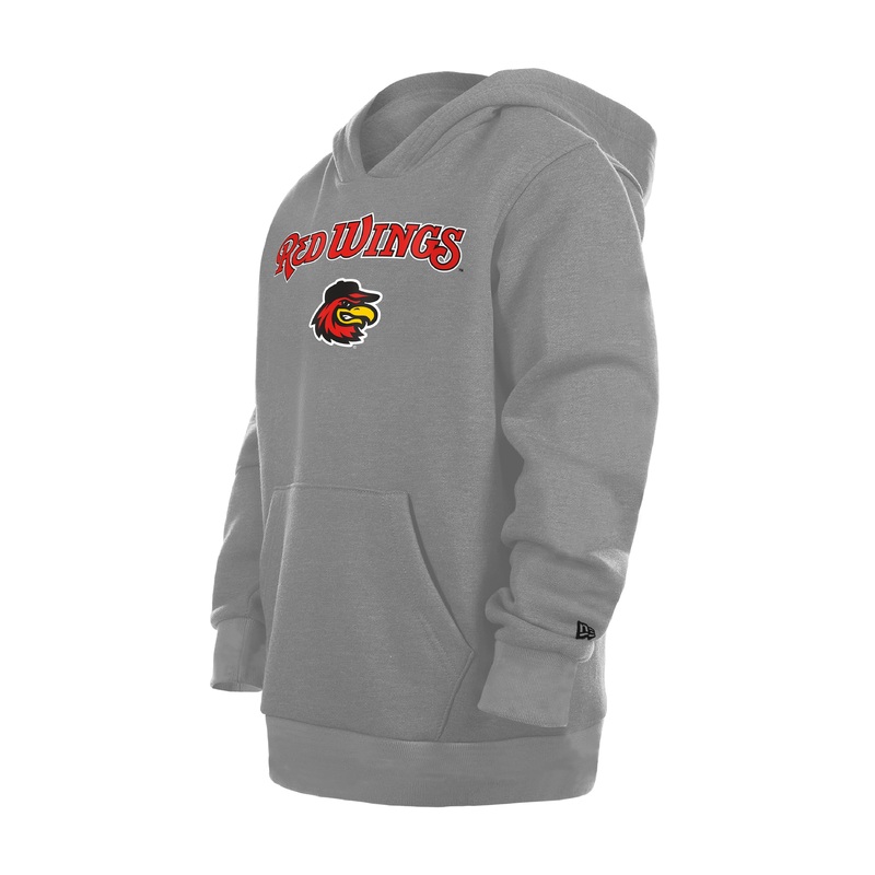 Rochester Red Wings New Era Youth Gray Hoodie