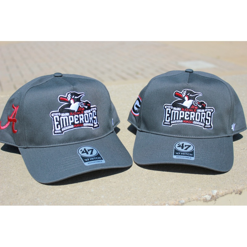 Rome Emperors ’47 Sure Shot NCAA Charcoal Gray Snapback