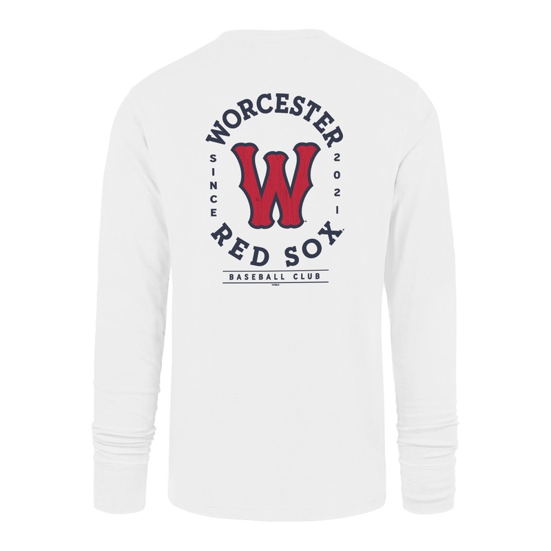 Worcester Red Sox White Classic Fall Back Long Sleeve