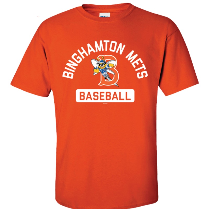 B-Mets Orange Plane Tee