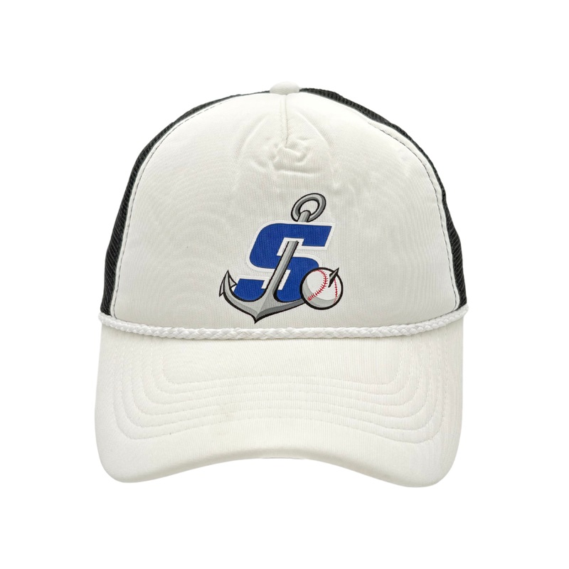 Bimm Ridder Womens Black and White Twill Snapback