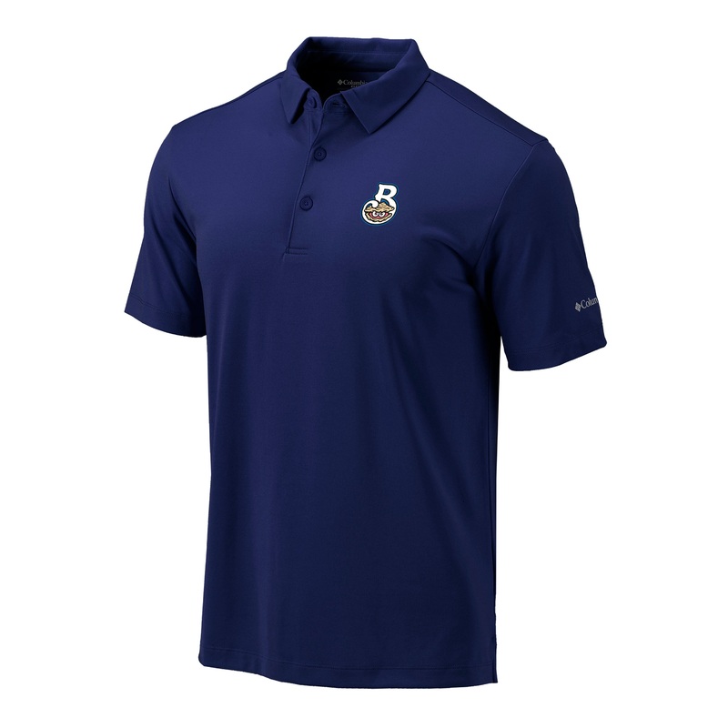 Columbia Omni-Wick Drive Polo with Shuckers Home Logo
