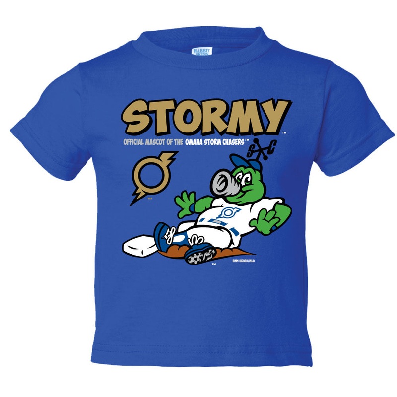 Omaha Storm Chasers Bimm Ridder Infant Stormy Highkey Tee