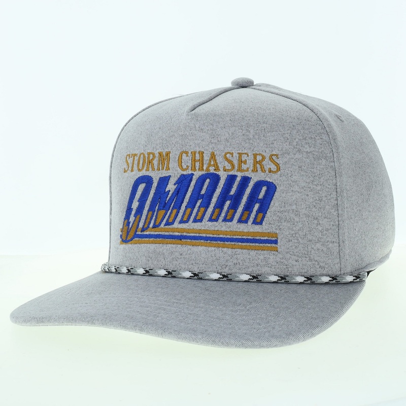 Omaha Storm Chasers L2 Brands Gray Caddy Cap